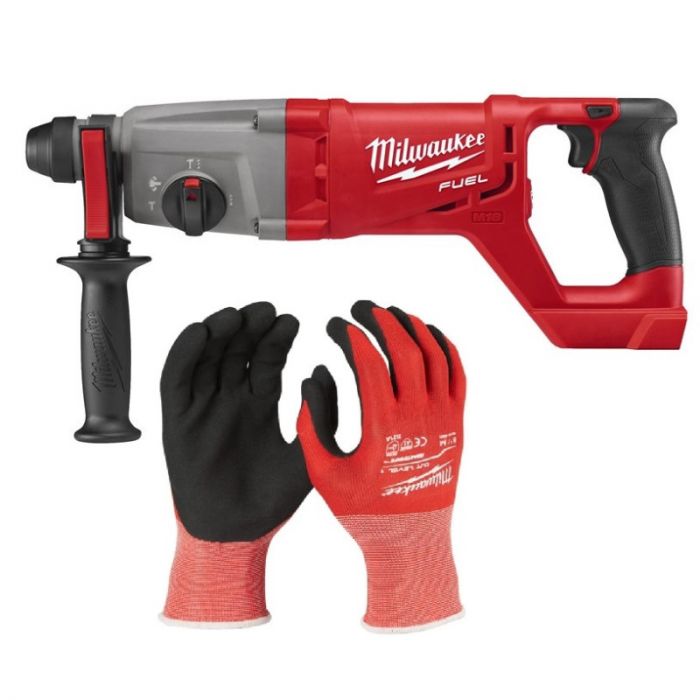 Акумуляторний перфоратор 2.3Дж Milwaukee M18CHD-0