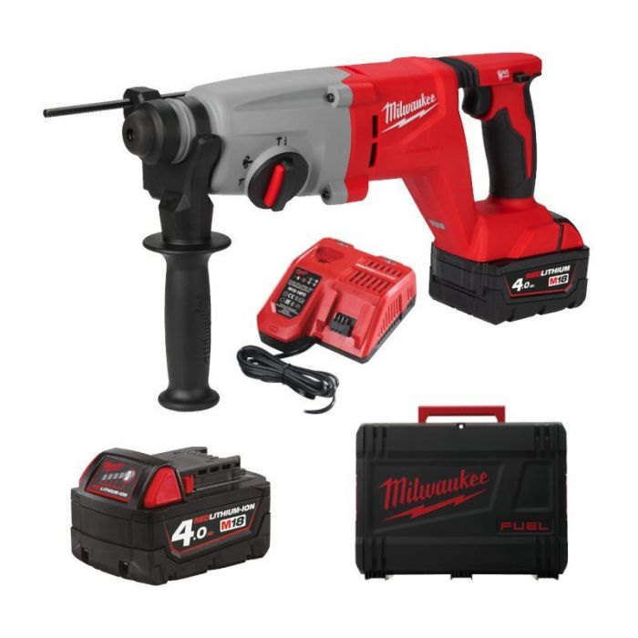 Перфоратор акумуляторний безщітковий SDS PLUS Milwaukee M18 BLHACD26-402X