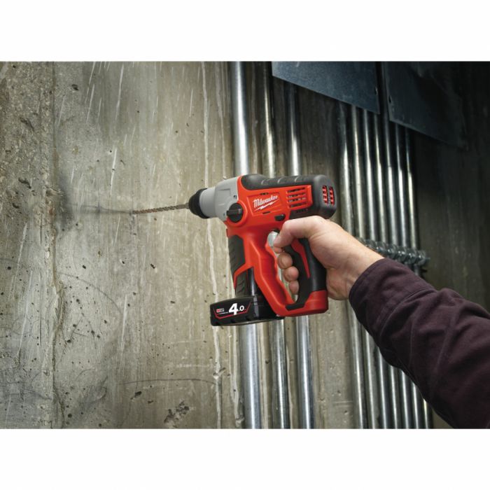 Перфоратор SDS-PLUS акумуляторний MILWAUKEE, M12 H-0, 0,9Дж