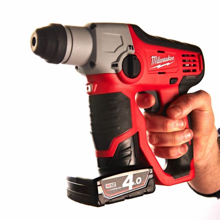 Перфоратор SDS-PLUS акумуляторний MILWAUKEE, M12 H-0, 0,9Дж