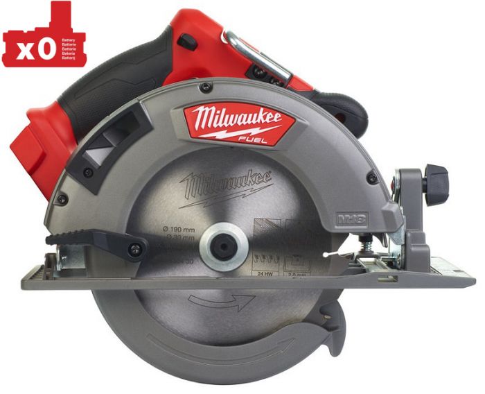 Пила дисковая ручная аккумуляторная MILWAUKEE, M18 CCS66-0X, Ø190мм (HDкейс) (замена на 4933471444)