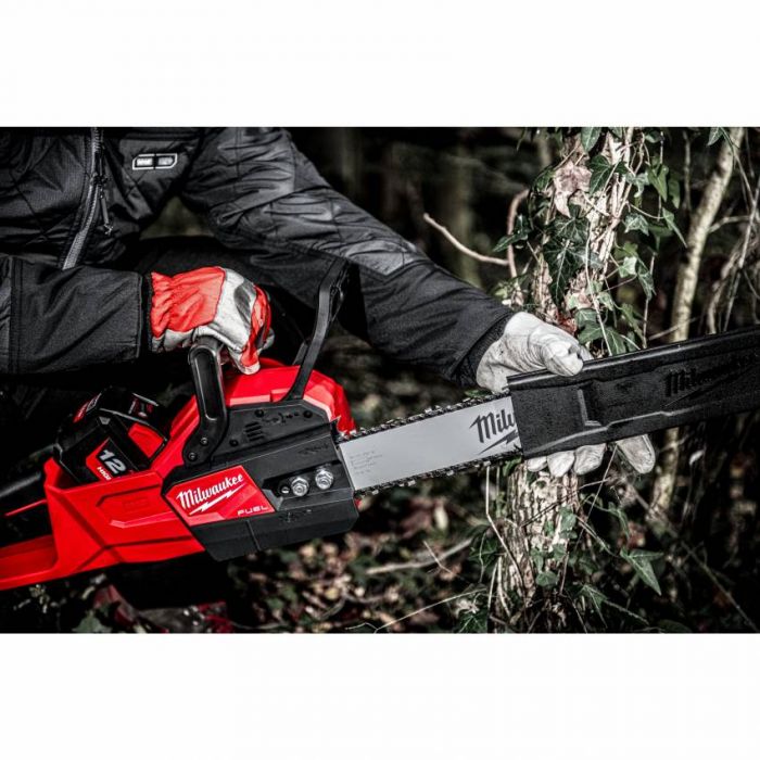 Пила цепная аккумуляторная MILWAUKEE, M18FCHS-0, 400 мм