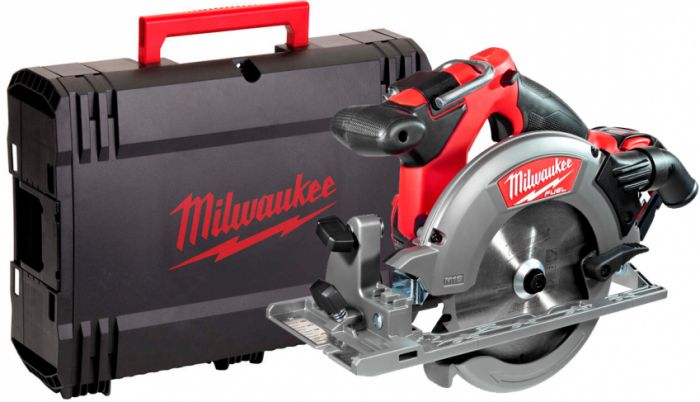 Пила ручна дискова акумуляторна MILWAUKEE, M18 CCS55-0X, Ø165мм (HDкейс)