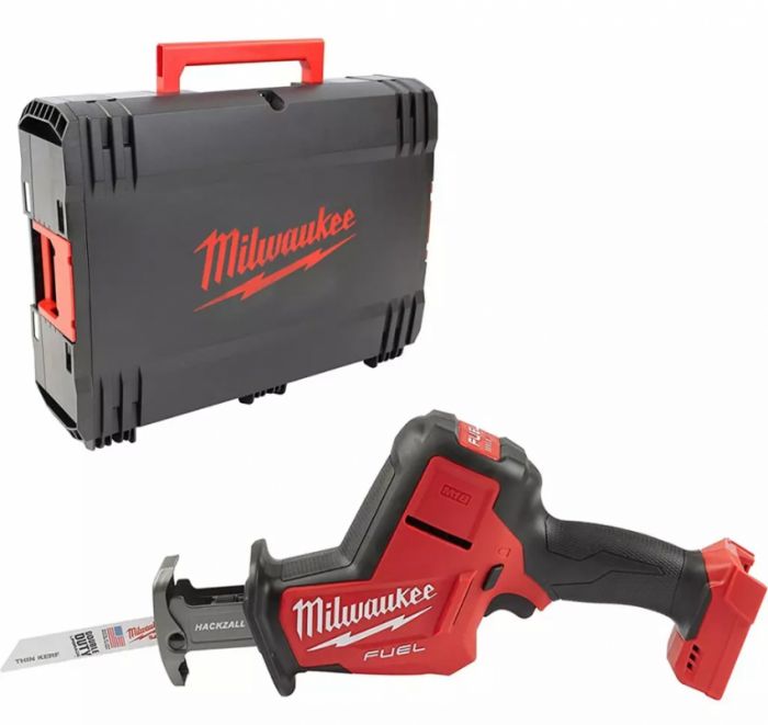 Пила шабельна акумуляторна MILWAUKEE, M18 FHZ-0X (каркас, полотно, HDкейс)
