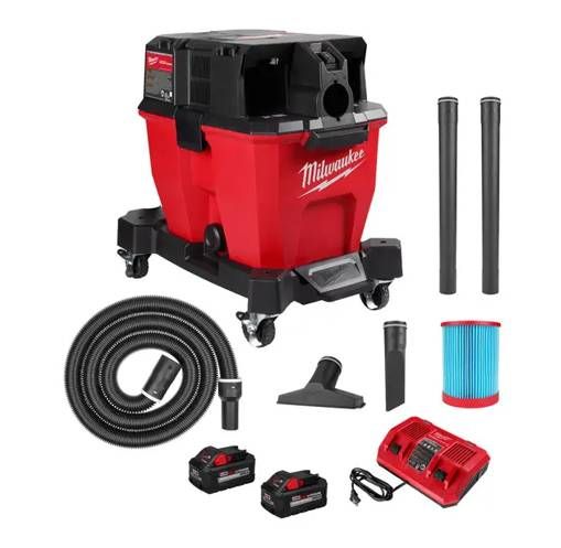 Пилосос Milwaukee M18 F2VC23L-0 18V FUEL для влажной/сухой уборки