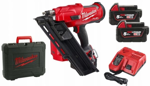 Пістолет цвяхозабивний акумуляторний безщітковий MILWAUKEE M18 FUEL FFNS-502C 4933478302