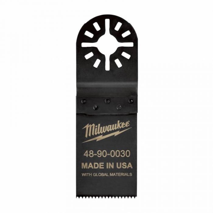 Полотно для багатофункціонального інструменту MILWAUKEE, 30мм, (пластик, гіпсокартон, цемент)