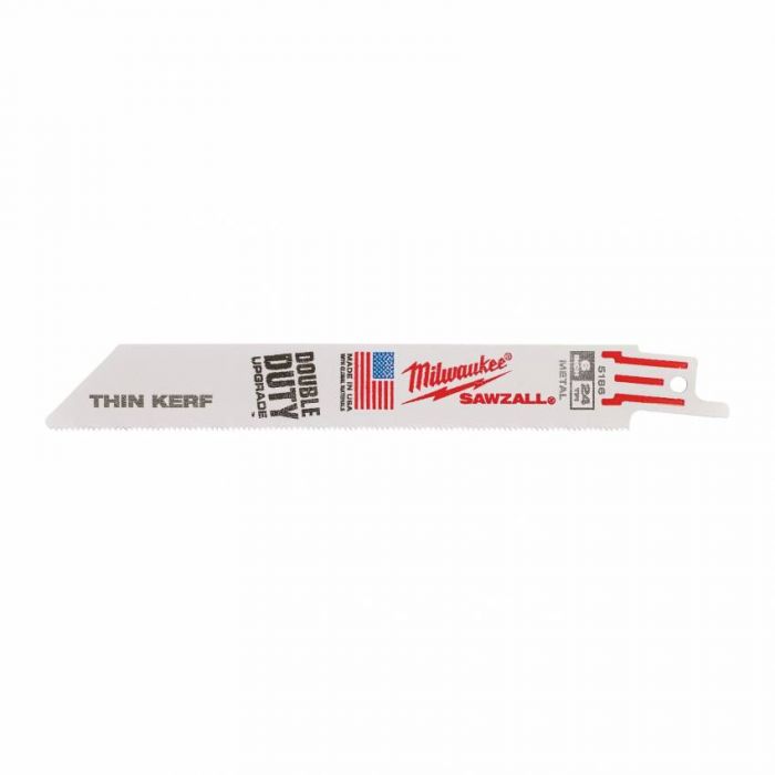 Полотно для шаб. пили THIN KERF IceH MILWAUKEE, 150мм/ крок зуба 1,8мм, (5шт), (метал)