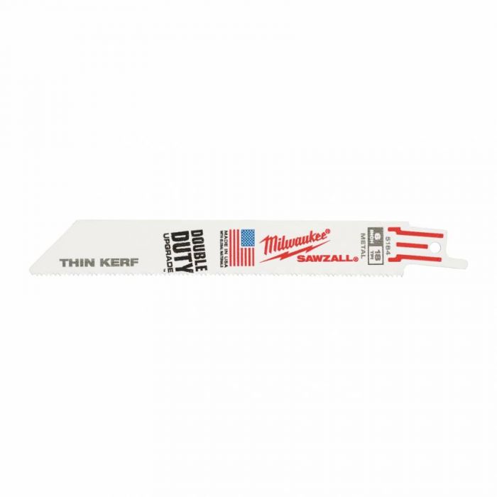 Полотно для шаб. пили THIN KERF IceH MILWAUKEE, 150мм/ крок зуба 1,8мм, (5шт), (метал)