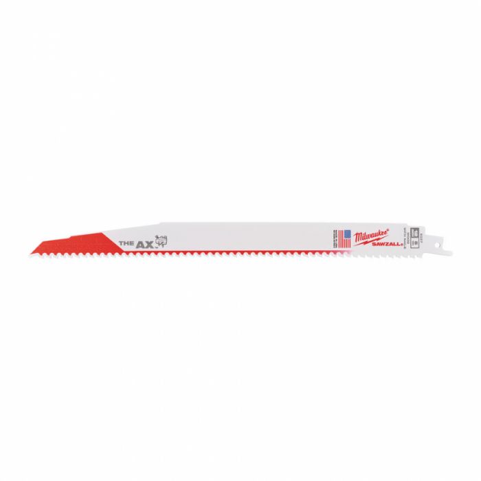 Полотно для шабельних пил AX FANG TIP MILWAUKEE, 300/5,0мм, (5шт), (деревина з цвяхами)