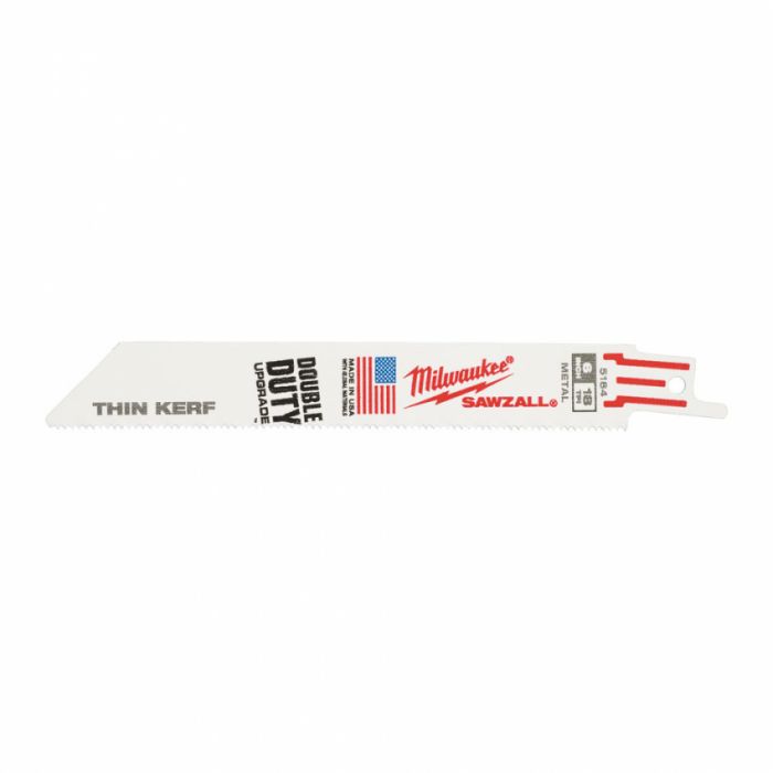 Полотно для шабельних пил THIN KERF MILWAUKEE, 150х1,4мм, (5шт), (метал)