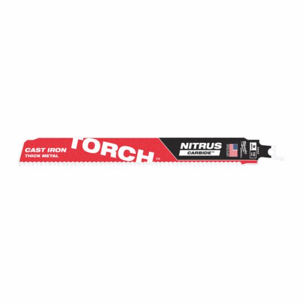Полотно для шабельних пил TORCH CARBIDE NITRUS MILWAUKEE, 230х2,5мм, (метал)
