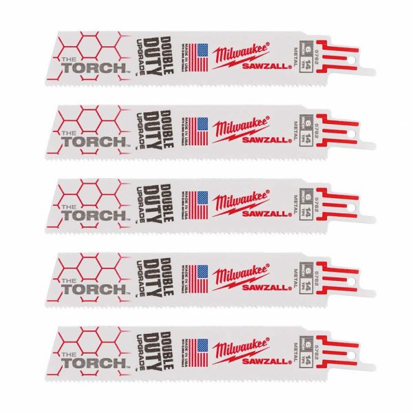 Полотно для шабельних пил TORCH MILWAUKEE, 150/1,8мм, (5шт), (метал)