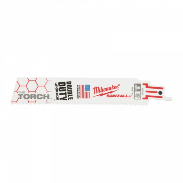 Полотно для шабельних пил TORCH MILWAUKEE, 150х2,5мм, (5шт), (метал)