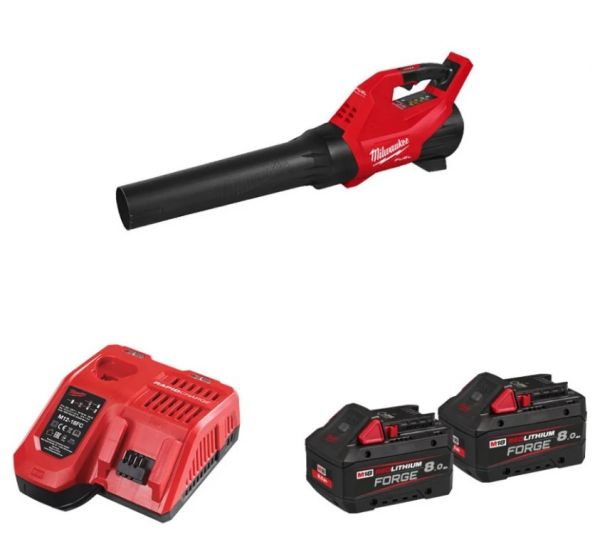 Повітродувка акумуляторна MILWAUKEE M18 FBLG3-802 (ЗП+2ак.Х8Аг) FORGE™