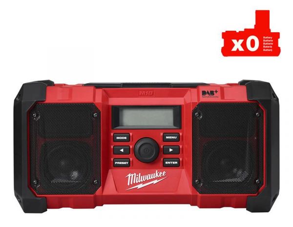 Радіо DAB+ MILWAUKEE M18 JSR DAB+-0 4933451251