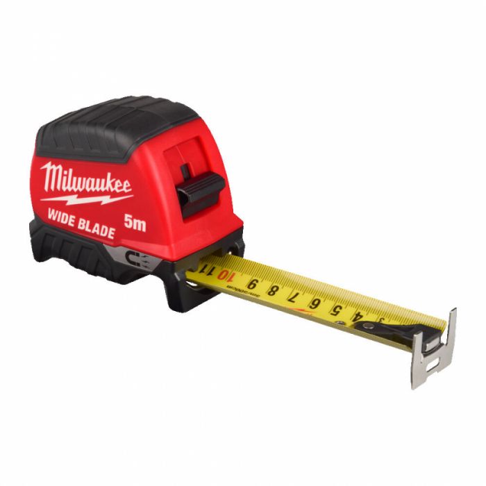Рулетка магнітна WIDE BLADE MAGNETIC MILWAUKEE (Gen2), (полотно 35мм), 5м