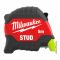 Рулетка магнитная MILWAUKEE, STUD (Gen 3), 5м (33мм)