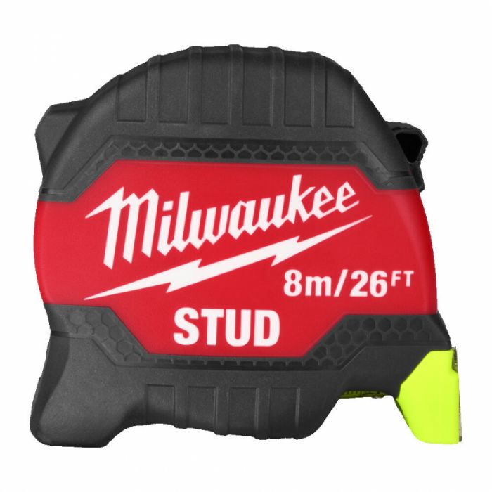 Рулетка магнитная MILWAUKEE, STUD (Gen 3), 8м/26фт (33мм)