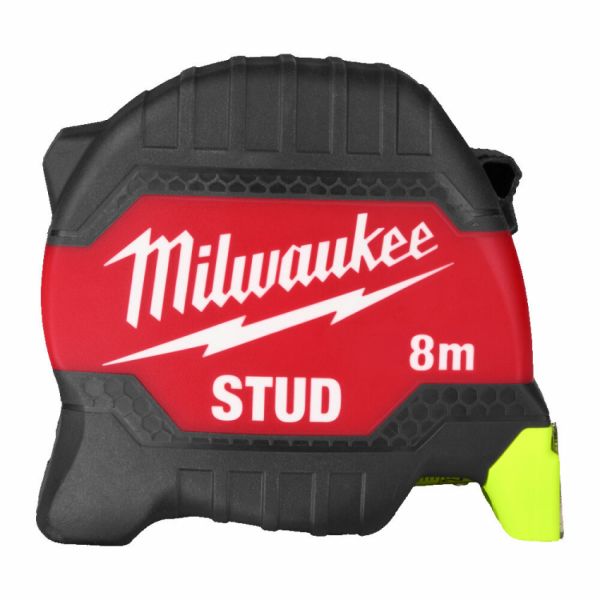 Рулетка магнитная MILWAUKEE, STUD (Gen 3), 8м (33мм)