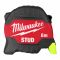 Рулетка магнитная MILWAUKEE, STUD (Gen 3), 8м (33мм)