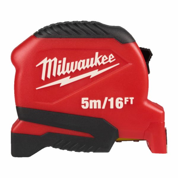 Рулетка Pro Compact MILWAUKEE (Gen 2), 5м/16фт, (25мм)