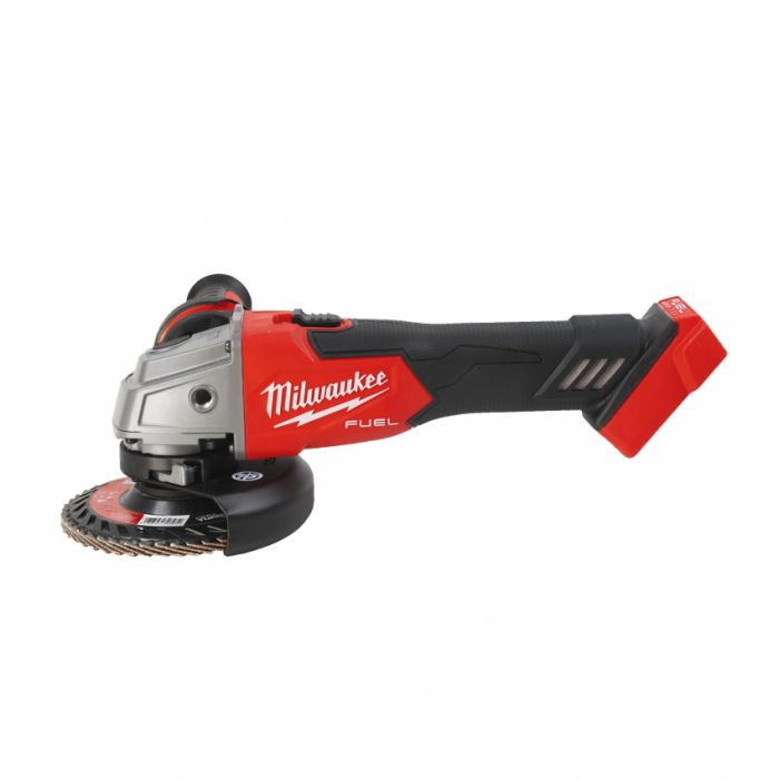 Шліфмашина кутова акумуляторна MILWAUKEE, M18 FSAG125X-0X, Ø125мм (HDкейс)