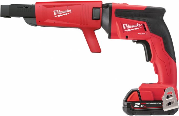 Шуруповерт для гіпсокартону акумуляторний MILWAUKEE, M18 FSGC-202X ( заряд.пристрій, 2 акум.Х 2Ач, HDкейс)