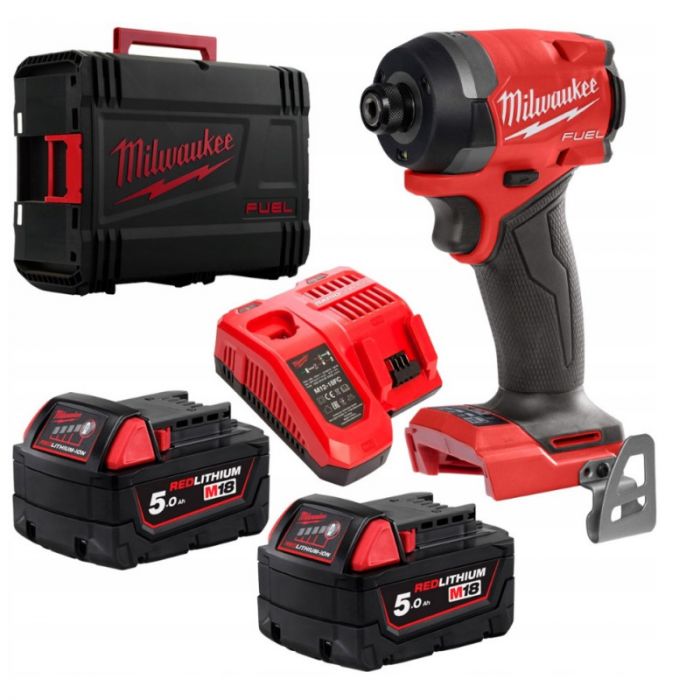 Акумуляторний імпульсний гвинтоверт M18 FID3-502X MILWAUKEE, крутий. мом. 226 Нм 4933479865