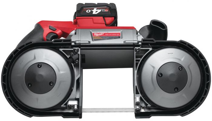Стрічкова пила MILWAUKEE M18 FUEL CBS125-502C по металу 4933448195 (+ заряд.пристрій, 2 акум., полот