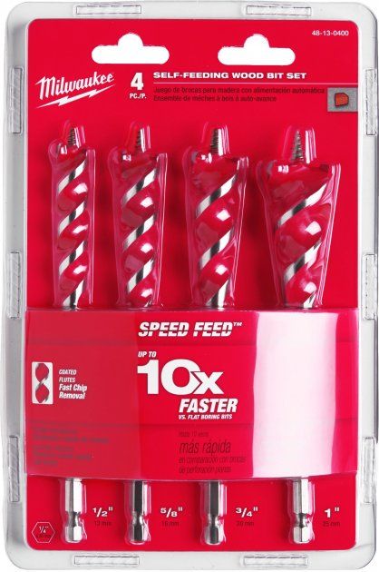 Свердло по дереву Speed Feed MILWAUKEE, Ø25x165мм