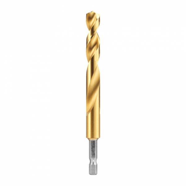 Свердло по металу RedHEX SHOCKWAVE™ HSS-TiN MILWAUKEE, діам.10,5х122х78мм, (5шт)