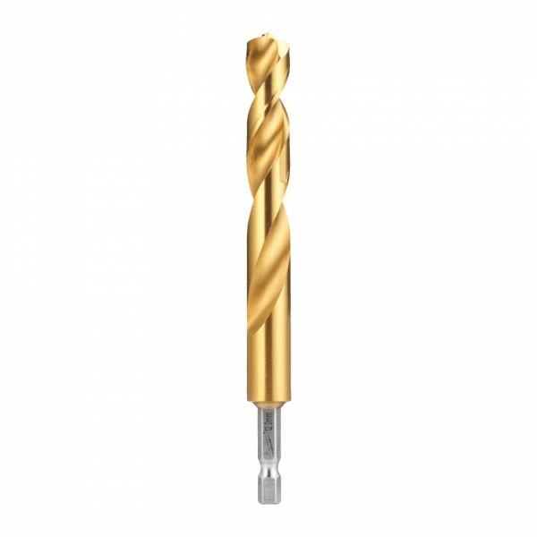 Свердло по металу RedHEX SHOCKWAVE™ HSS-TiN MILWAUKEE, діам.12,0х127х82мм, (5шт)