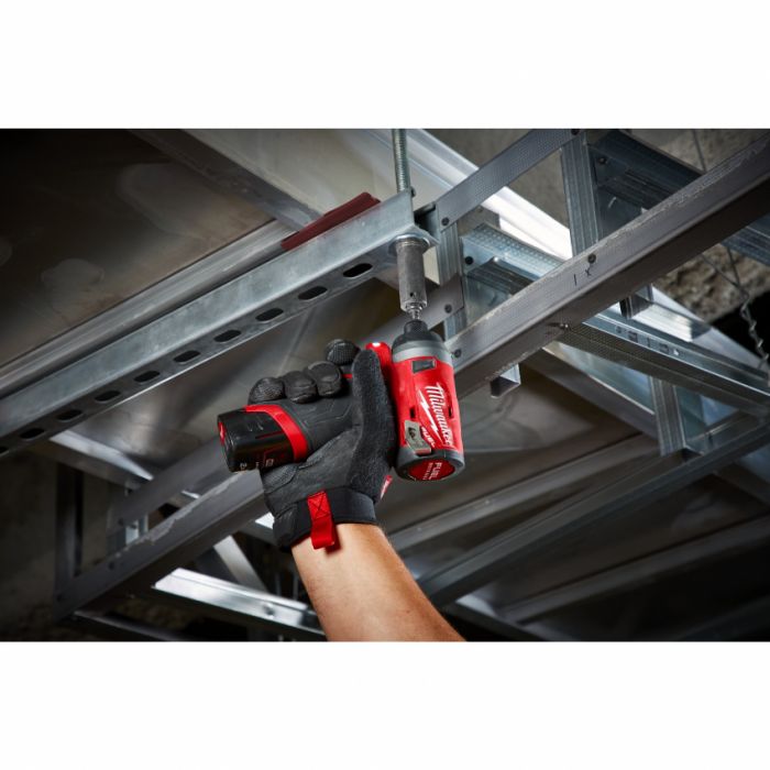 Гвинтоверт акумуляторний 1/4" HEX MILWAUKEE, M12 FID-202X, 147Нм (зарядний пристрій, 2 акум.Х 2Ач, HDкейс)