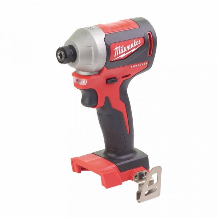 Імпульсний ударний шуруповерт акумуляторний 1/4" HEX MILWAUKEE, M18 CBLID-0, 180Нм