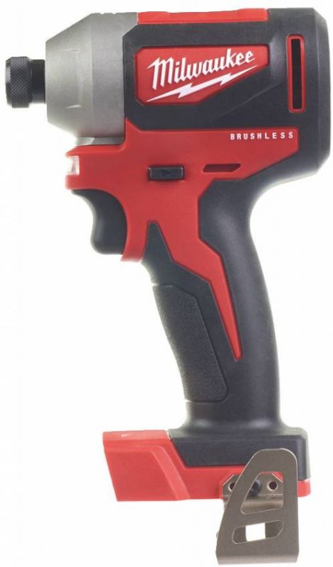 Імпульсний ударний шуруповерт акумуляторний 1/4" HEX MILWAUKEE, M18 CBLID-0, 180Нм