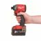Імпульсний ударний шуруповерт акумуляторний 1/4" HEX MILWAUKEE, M18 FID2-502X, 226Нм, (зарядний пристрій, 2 акум.Х 5Ач, HDкейс)
