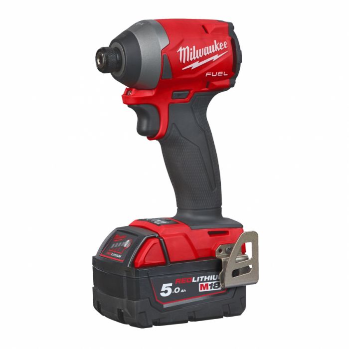 Імпульсний ударний шуруповерт акумуляторний 1/4" HEX MILWAUKEE, M18 FID2-502X, 226Нм, (зарядний пристрій, 2 акум.Х 5Ач, HDкейс)