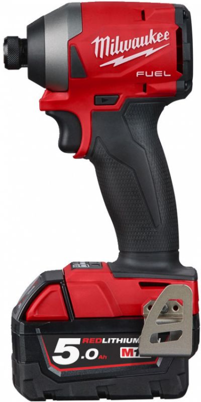 Імпульсний ударний шуруповерт акумуляторний 1/4" HEX MILWAUKEE, M18 FID2-502X, 226Нм, (зарядний пристрій, 2 акум.Х 5Ач, HDкейс)