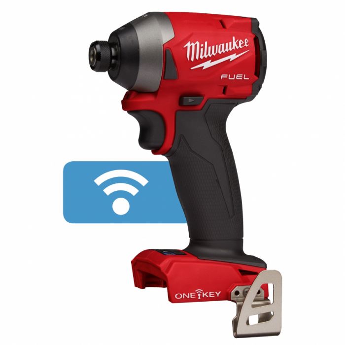 Імпульсний ударний акумуляторний шуруповерт 1/4" HEX MILWAUKEE, M18 ONEID2-0X, 226Нм (HDкейс)