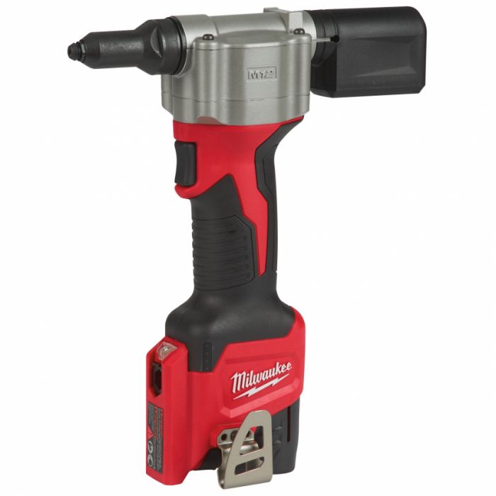 Заклепочник аккумуляторный MILWAUKEE M12 BPRT-0, Ø закл. 2,4-4,8мм