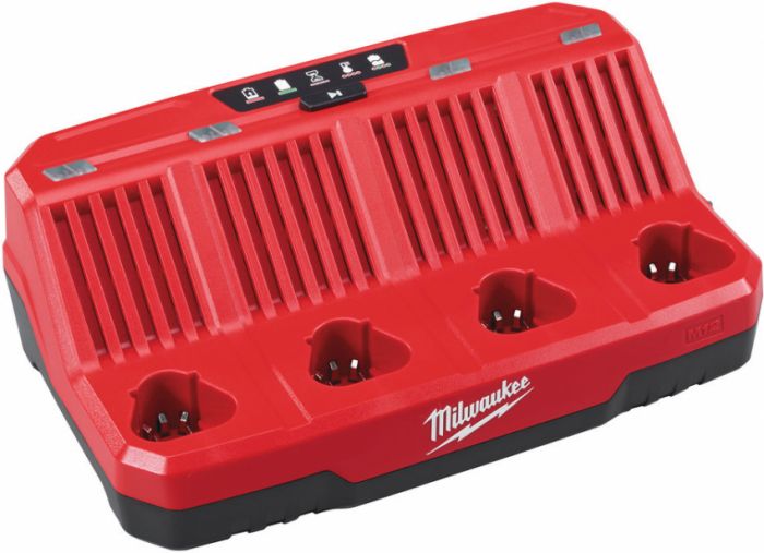 Зарядное устройство MILWAUKEE, M12 C4 (для 4х акум. М12)